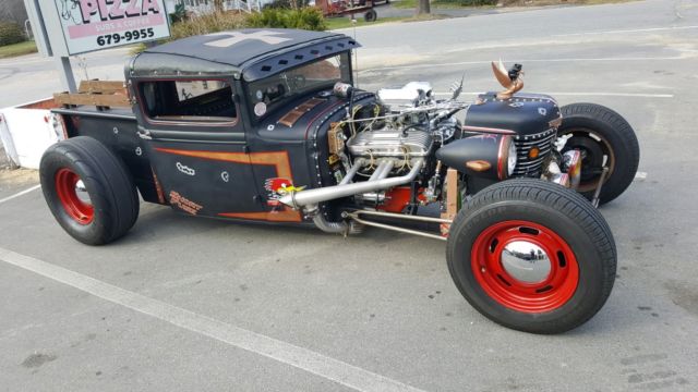 rat rod 1931 ford model a pickup truck