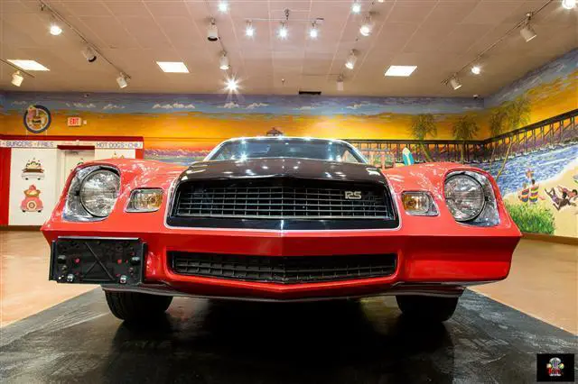 red/black chevrolet camaro with 1,349 miles available now!
