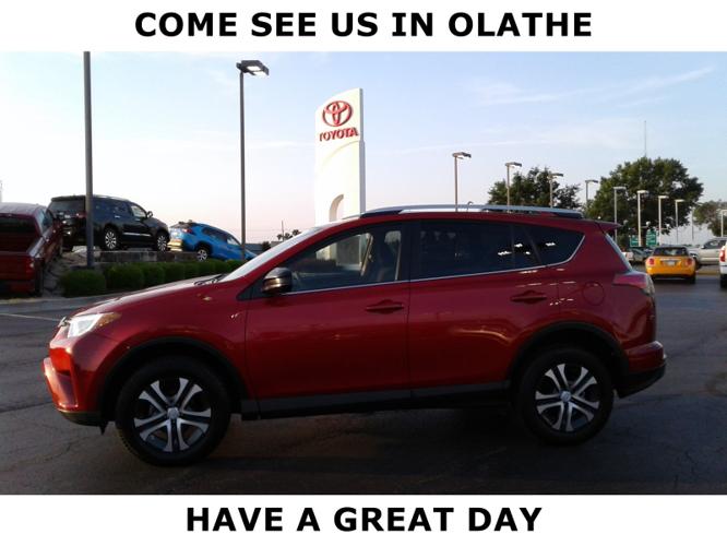 certified 2016 toyota rav4 awd le olathe, ks 66061 for sale in olathe, kansas