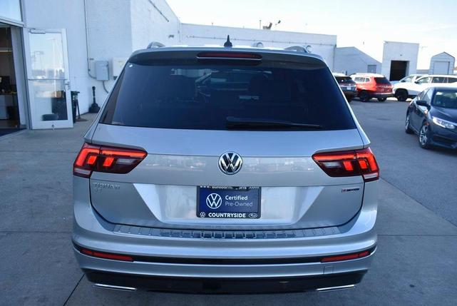 2021 volkswagen tiguan 2.0t se r-line black