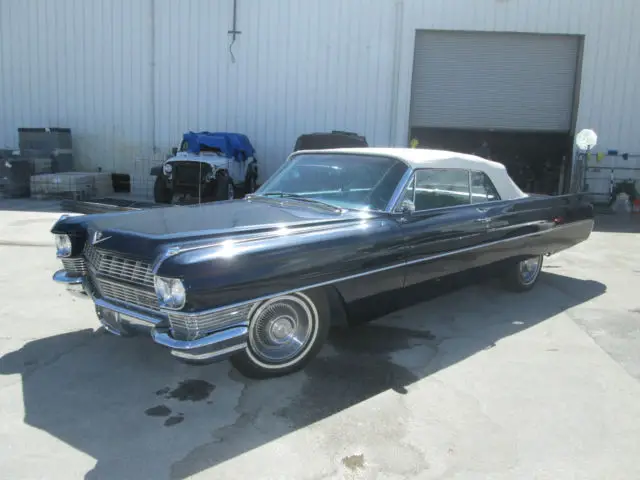 1964 covertible cadillac deville convetible