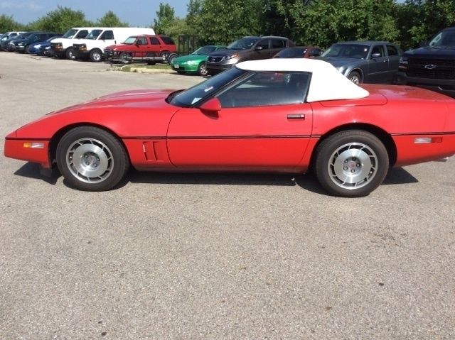 1987 corvette 5.7l v8 automatic rwd convertible