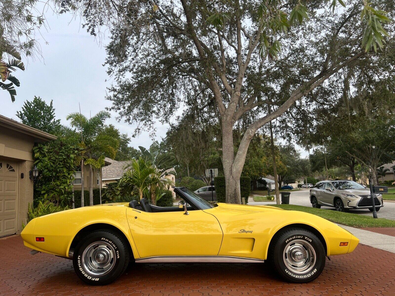 1974 chevrolet corvette automatic 3 speed l82 350 v8
