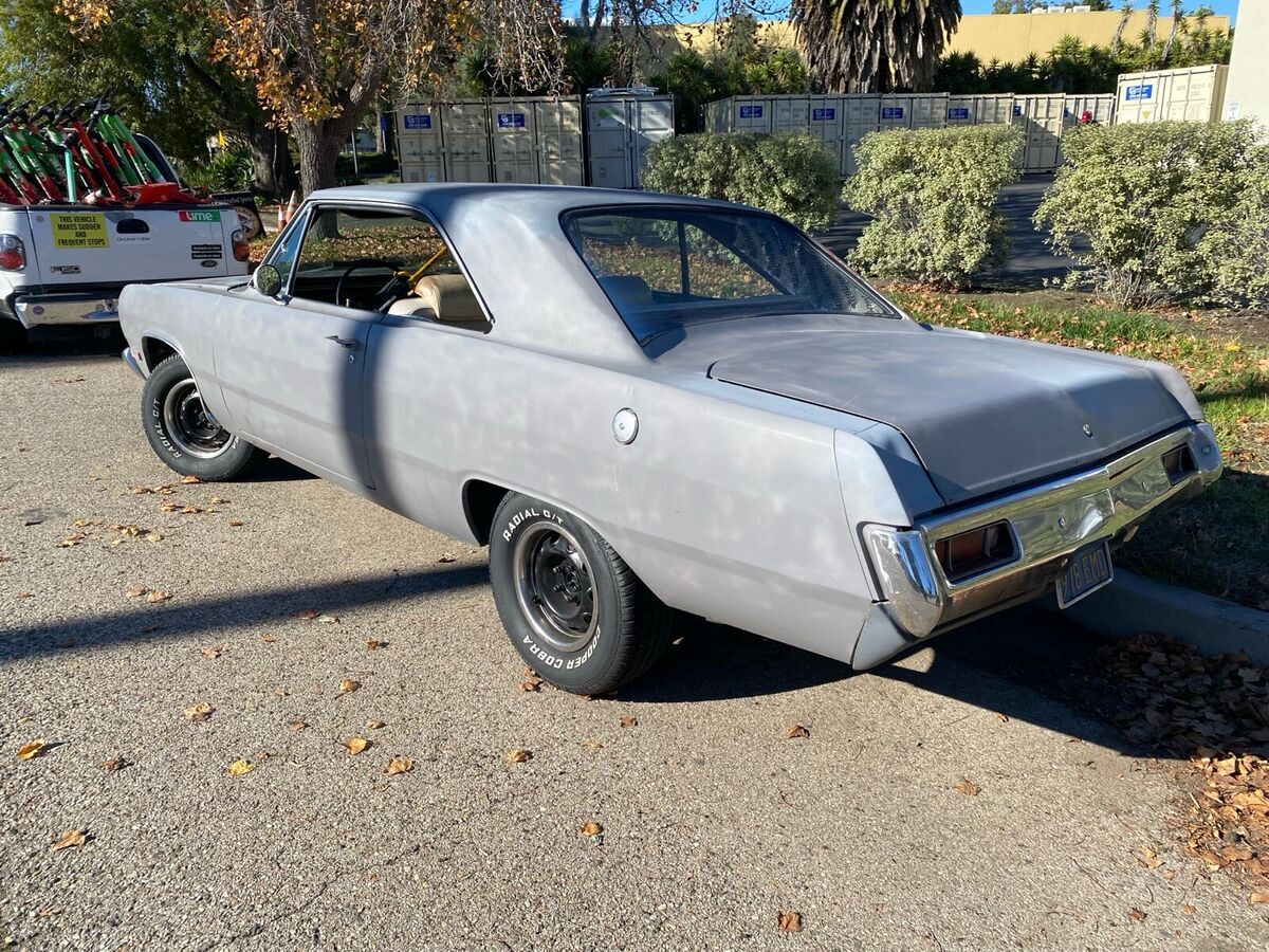1972 plymouth scamp coupe grey rwd automatic