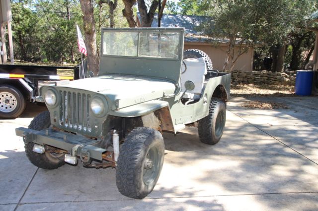 1949 willy's jeep cj2a