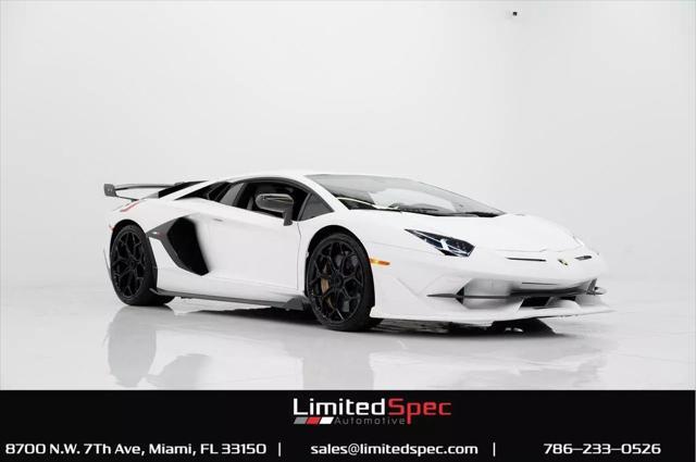 2019 lamborghini aventador svj svj coupe 2d