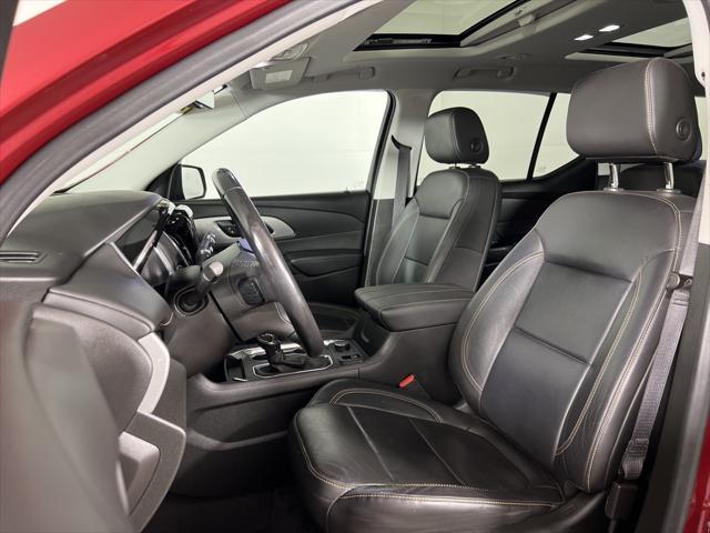 2021 chevrolet traverse lt leather