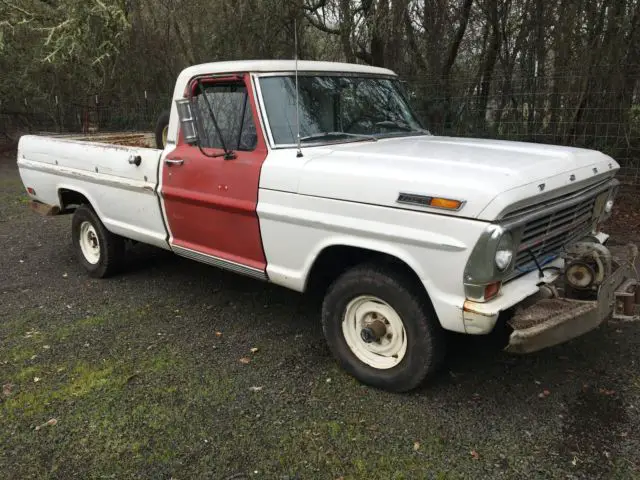 1968 ford f100 4x4 factory winch accessory