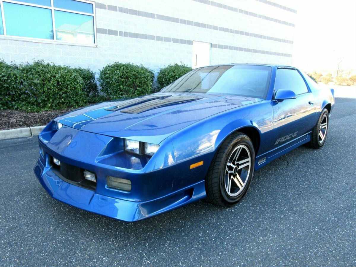 1987 chevrolet camaro iroc-z28 paxton supercharged only 49k miles 1 owner