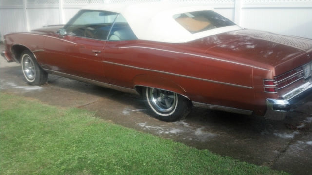 75 pontiac grandville, better than barn find! one family owned since new!