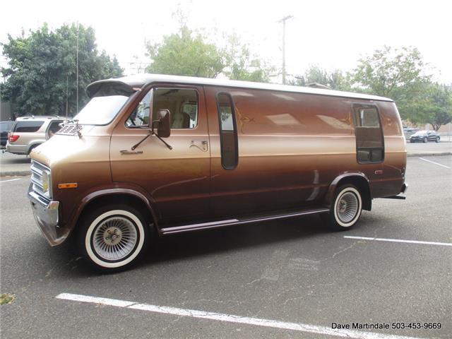 1977 dodge b series b20 shaggin wagon van. low miles, very rare, no reserve!