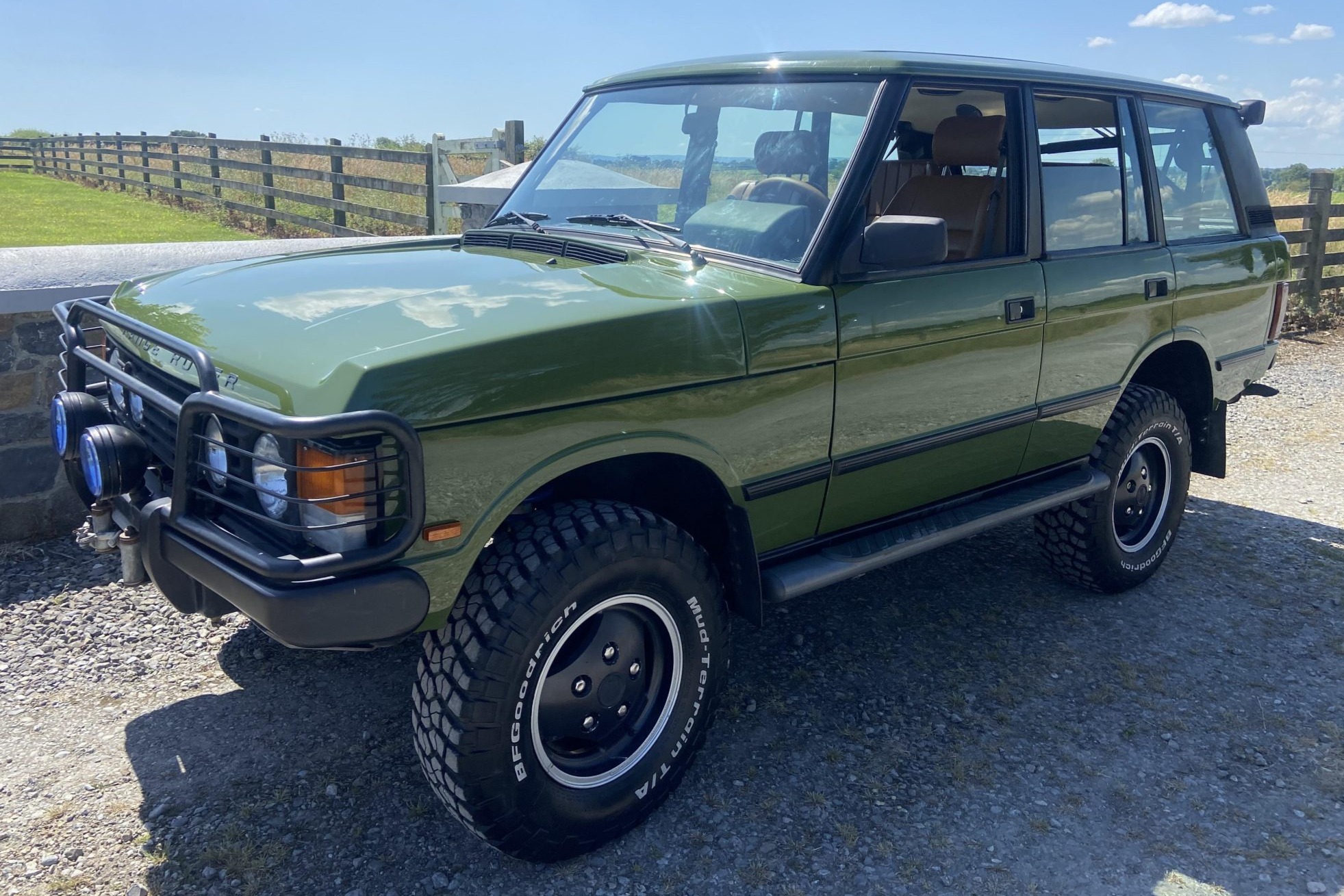 1992 land rover range rover 5-speed