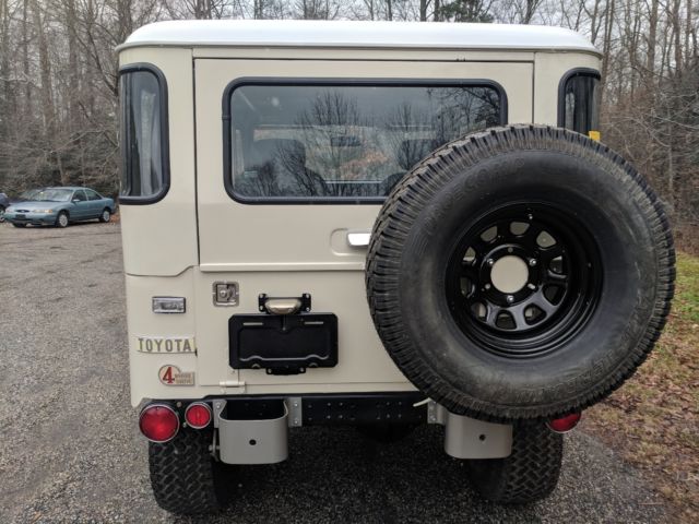 1971 toyota land cruiser fj40- full frame off restoration. no rust, inline 6