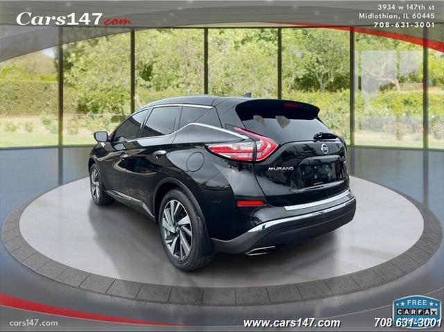 2018 nissan murano platinum