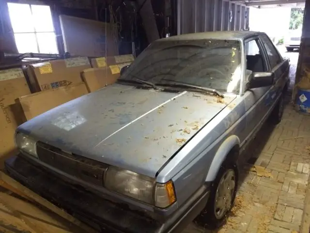 1987 nissan sentra "barn find"
