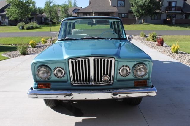 beautifully restored tornado-powered 1965 jeep wagoneer(sj)