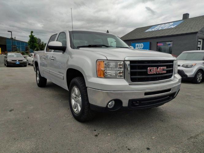 used 2010 gmc sierra 1500 4x4 crew cab slt boise, id 83713 for sale in boise, idaho