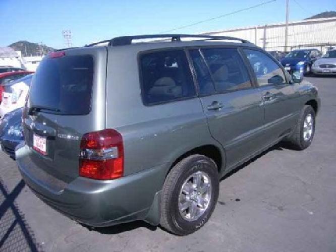 2006 toyota highlander w/3rd row in san rafael, ca