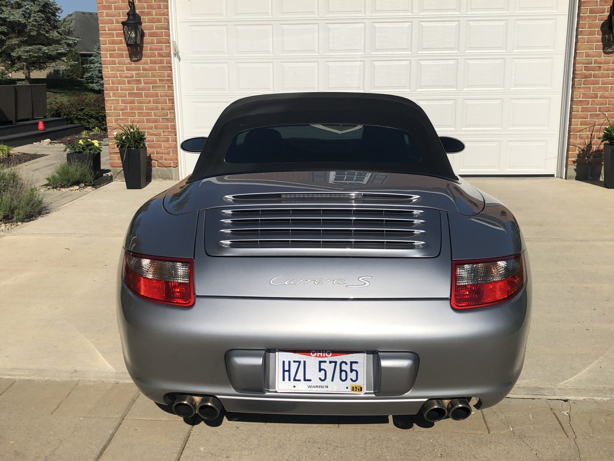 2006 porsche 911 carrera s cabriolet 6-speed