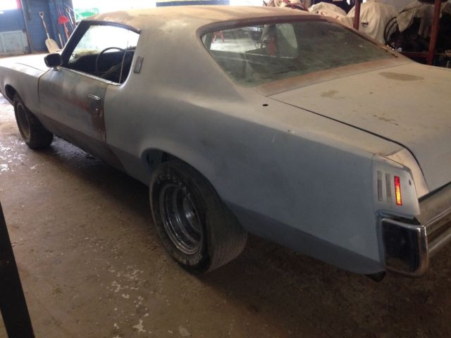 1969 grand prix project car. factory v8/4spd. roller only