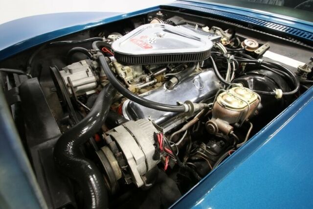 classic vintage chrome bbc manual transmission muncie blue black interior chevy
