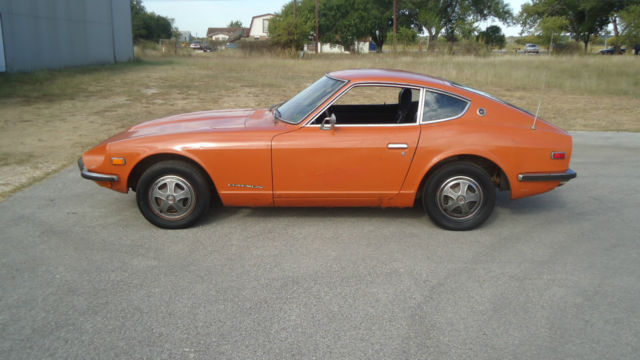 1972 datsun 240z(a ture texas burn find)