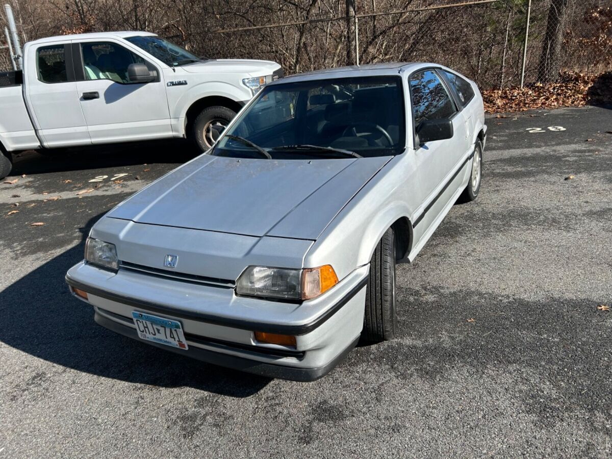 1987 honda crx si 1.5l engine 5-speed transmission 57k miles fresh paint