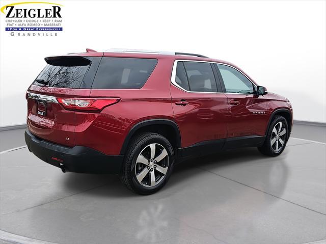 2018 chevrolet traverse lt leather