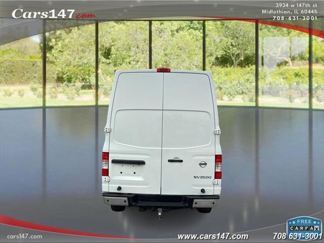 2018 nissan nv cargo nv3500 hd s v8