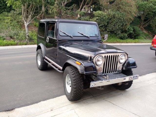 83 jeep cj7 hardtop laredo