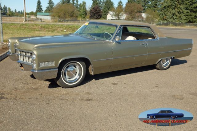 1966 cadillac deville, rust free, west coast car