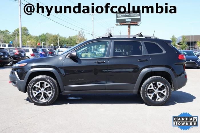 used 2016 jeep cherokee 4wd trailhawk columbia, tn 38401 for sale in columbia, tennessee