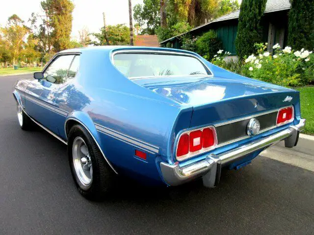 1973 ford mustang 64724 miles blue automatic