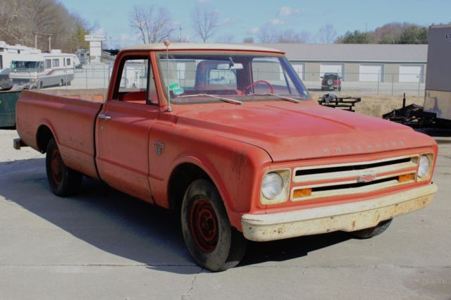 1967 chevrolet c10 pickup, one owner, barn find, rat truck, survivor, documented