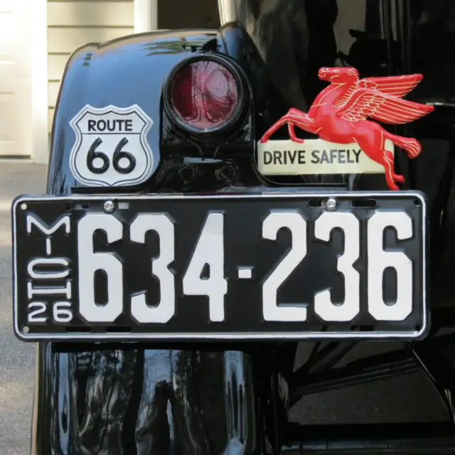 1926 ford model t touring automobile