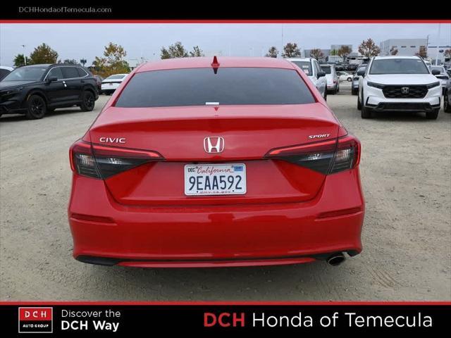 2023 honda civic sport