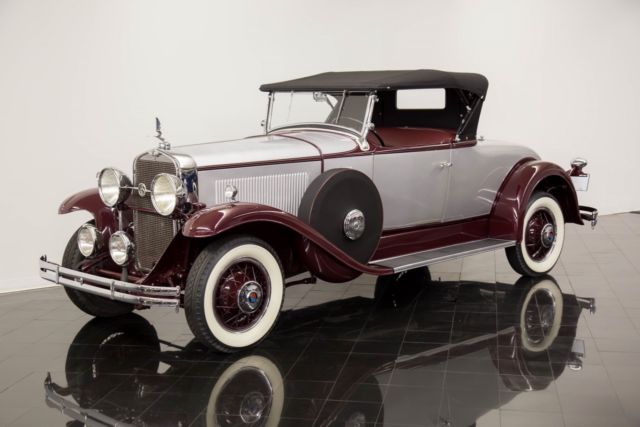 1930 cadillac lasalle fleetwood rumble seat roadster