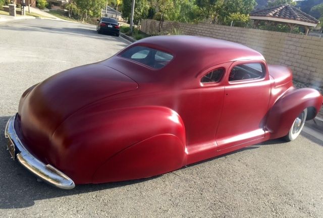 1942 plymouth/lincoln zephyr coupe chopped, bagged kustom