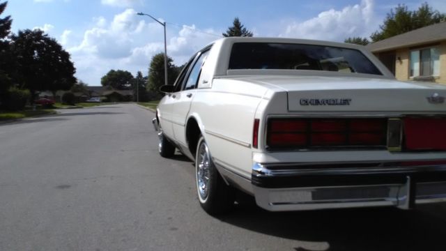 1987 chevrolet caprice classic brougham - low miles - owned by one family!!!