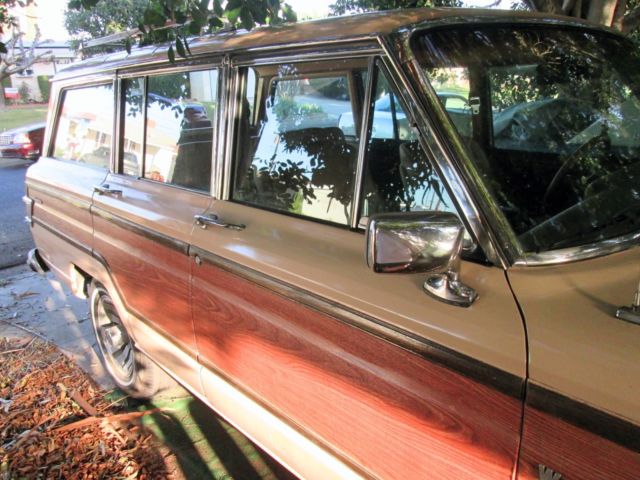 1981 classic jeep wagoneer limited sj-body 4x4 restored 100mi
