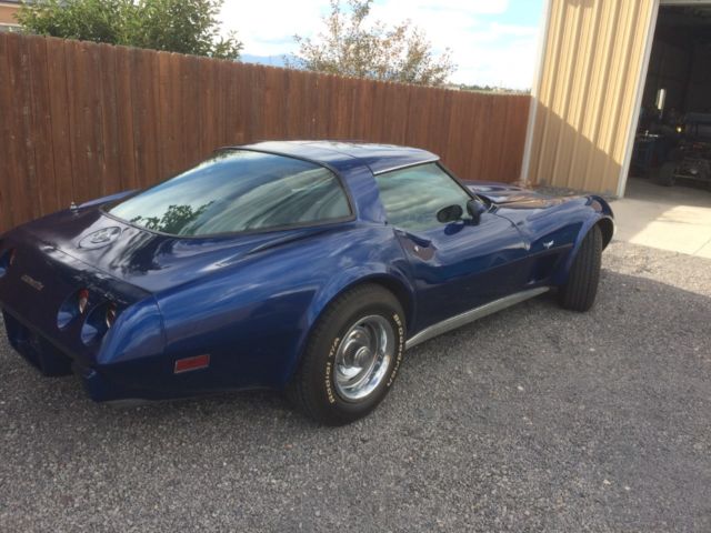 1978 corvette l82 25 anniversary 350 4 speed