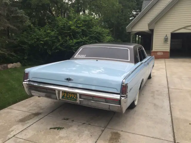 1968 lincoln continental base 7.6l 4 door (suicide)