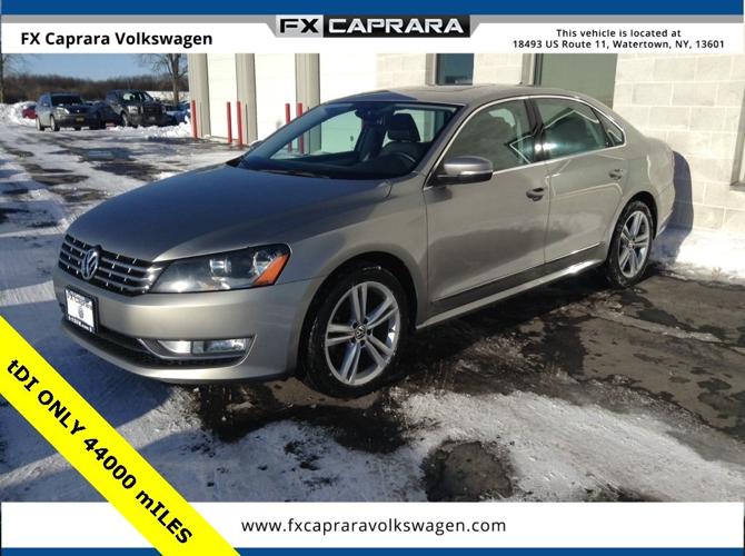used 2012 volkswagen passat tdi se watertown, ny 13601 for sale in glen park, new york