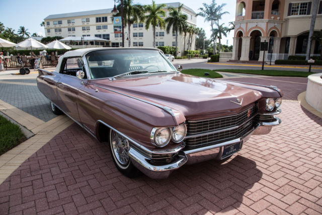 1963 Cadillac Eldorado convertible with ac and leather seats
