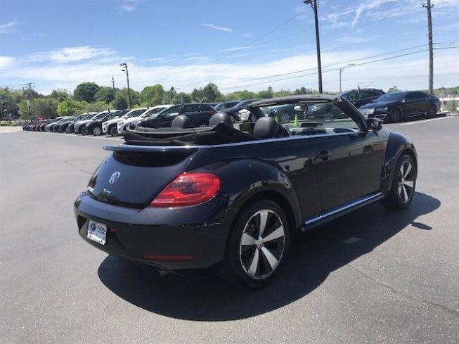 2013 volkswagen beetle turbo convertible for sale in narragansett, rhode island