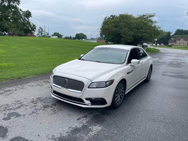2017 lincoln continental select
