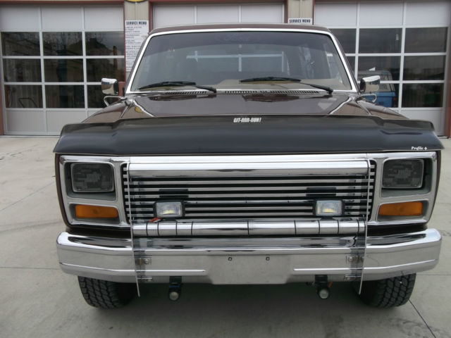 1984 ford bronco xlt 4x4