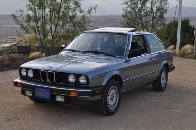 one-female-owner, california garage find 1986 bmw325e, 5-speed manual