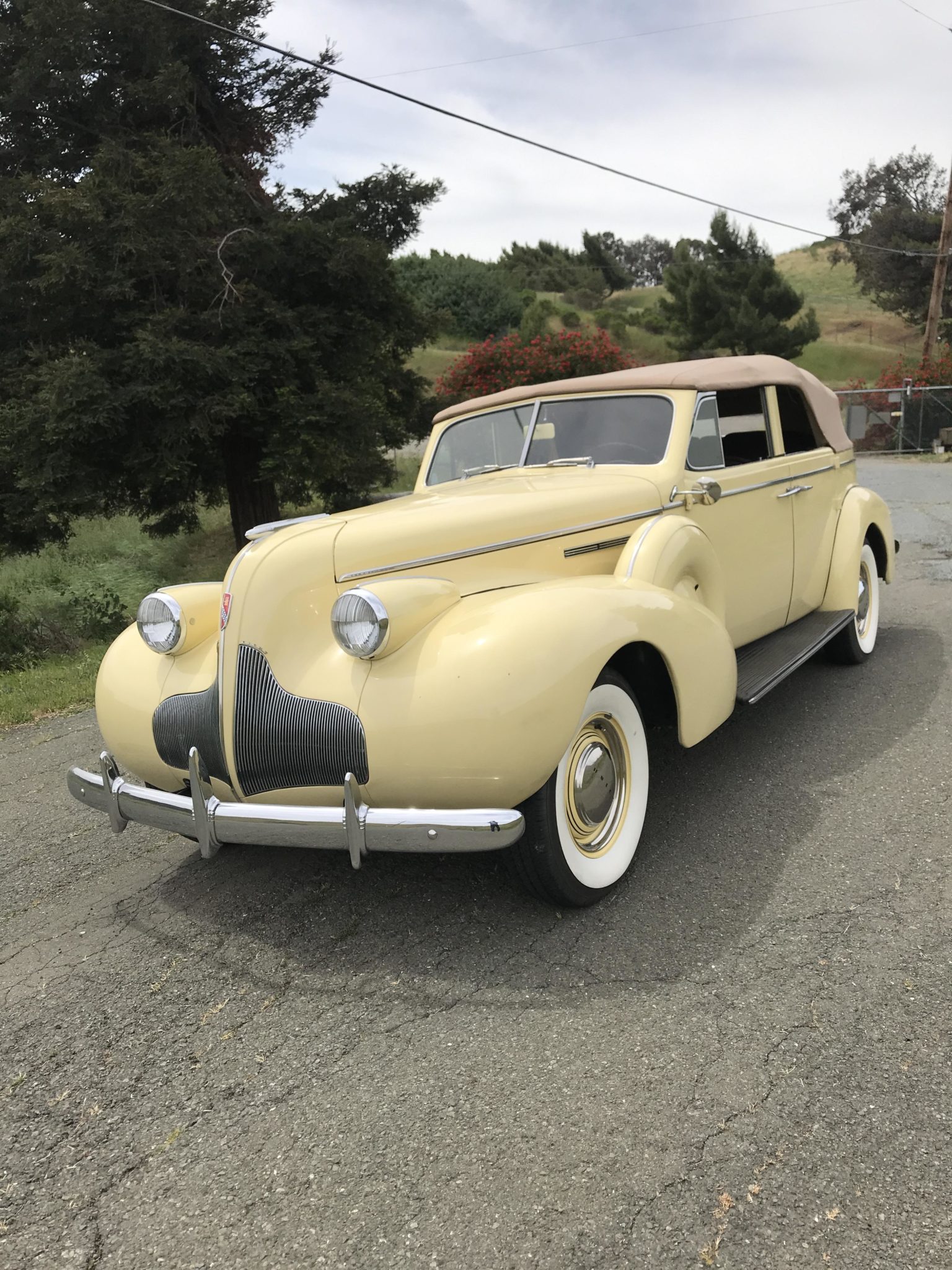 1939 buick roadmaster phaeton convertible 81-c