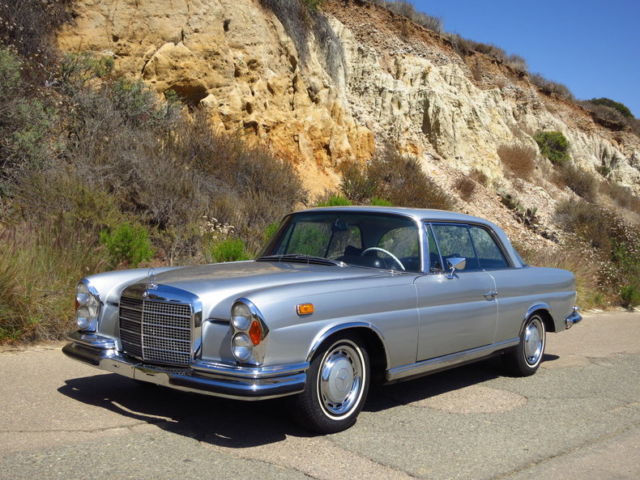 w108 se coupe w/ power windows & behr a/c